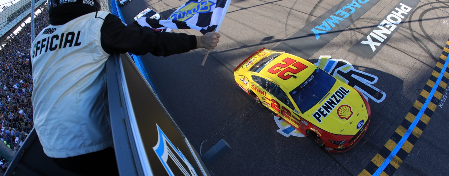 Joey Logano Overcomes Pit Road Issues At Phoenix Raceway To Win In Overtime
