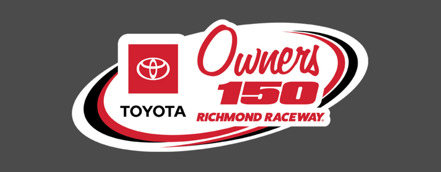 Virtual Richmond Raceway To Host Toyota Owners 150 eNASCAR iRacing Pro Invitational Series Race On Sunday, April 19