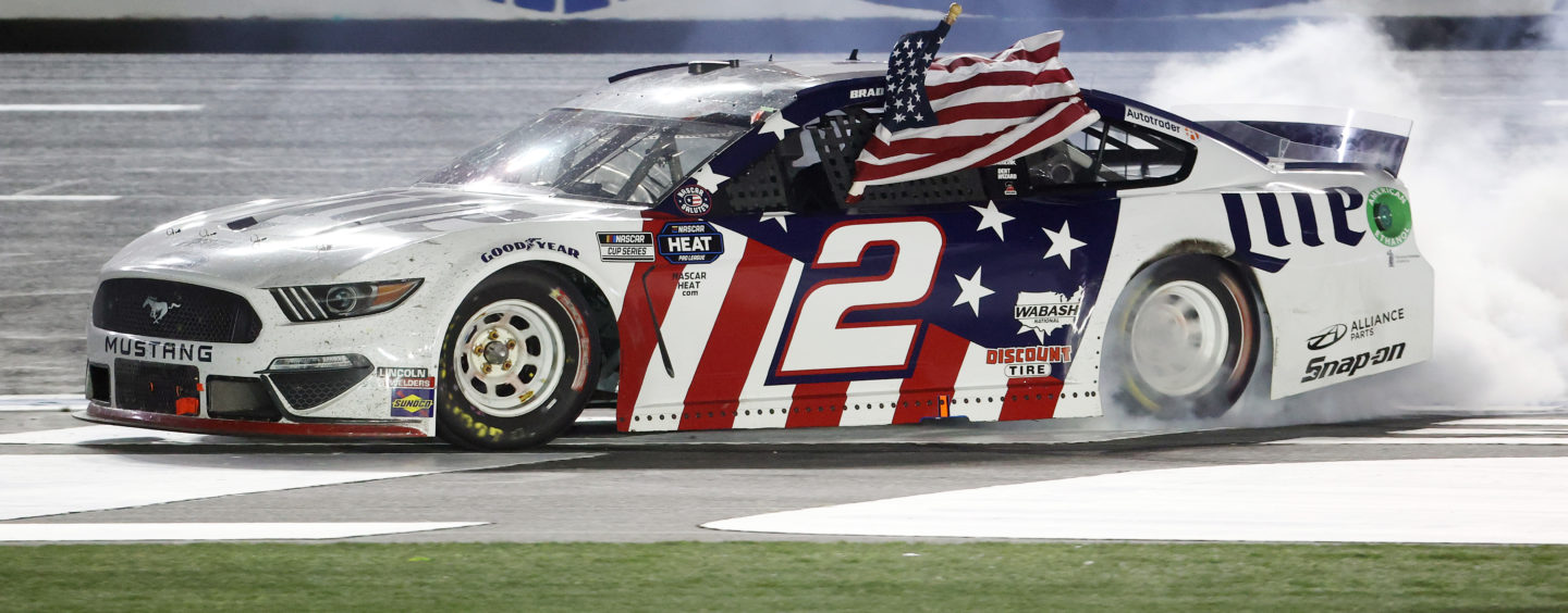 Late Caution Propels Brad Keselowski To Victory In Coca-Cola 600