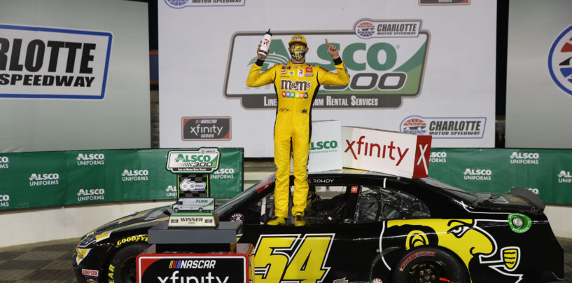 Kyle Busch Makes Last-Lap Pass For Ninth Xfinity Win At Charlotte