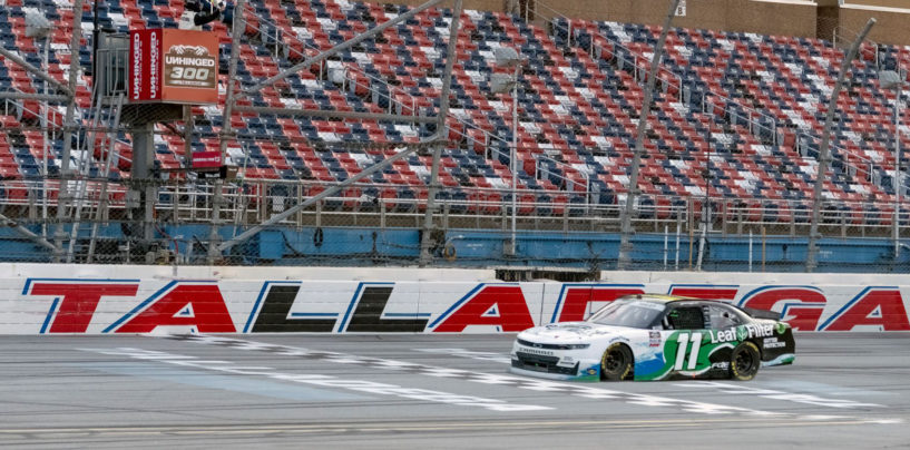 Justin Haley Pulls Away On Final Lap To Win NASCAR Xfinity Series Unhinged 300 At Talladega Superspeedway