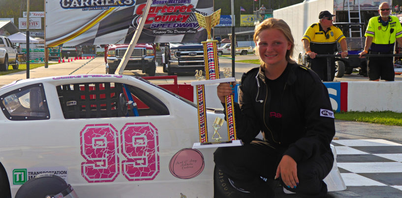Carsyn Gillikin Victory Headlines Electrifying Season Opener At Carteret County Speedway