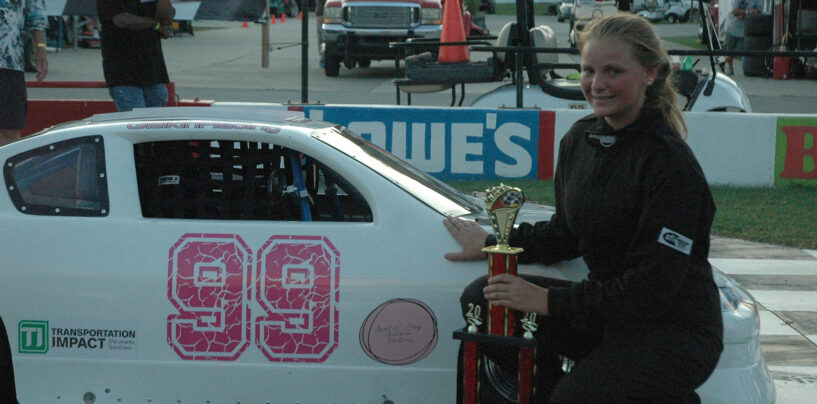 Stephen Sanders Claims Victory In Wild Mini-Stock Showdown; Carsyn Gillikin Wins First All-Female Race In Carteret County