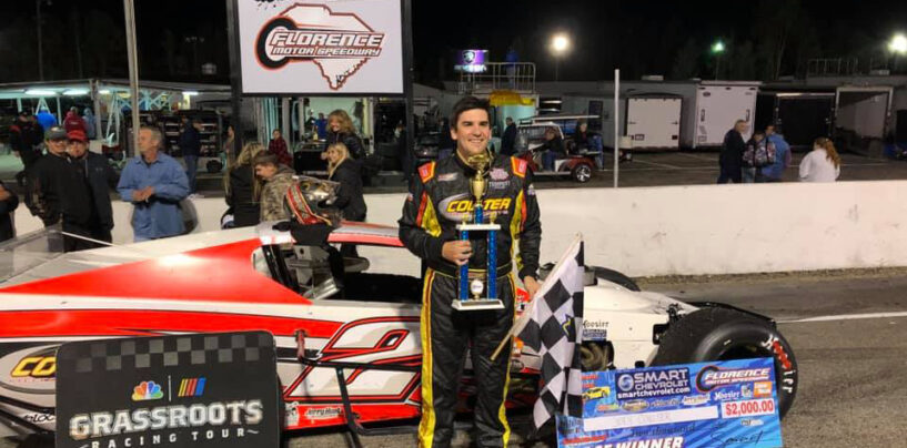 Joey Coulter Claims SMART Modified Win In Florence Debut
