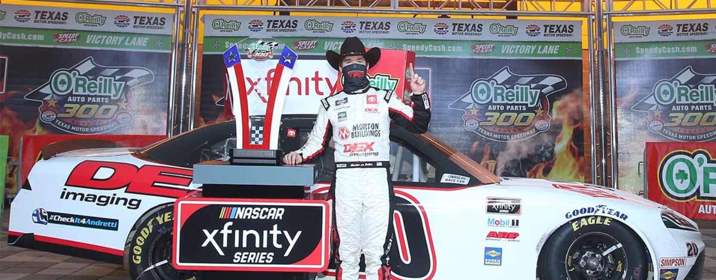 Harrison Burton Takes Lead In Final Turn, Earns Victory In O’Reilly Auto Parts 300 At Texas Motor Speedway