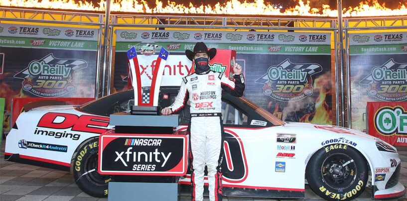 Harrison Burton Takes Lead In Final Turn, Earns Victory In O’Reilly Auto Parts 300 At Texas Motor Speedway