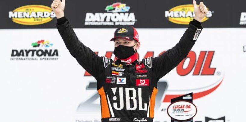 Corey Heim Starts 2021 ARCA Menards Series Season With Win At Daytona
