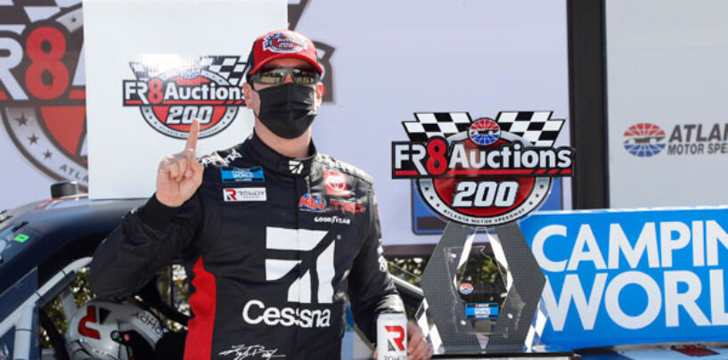 Kyle Busch Dominates The Fr8Auctions 200 At Atlanta Motor Speedway