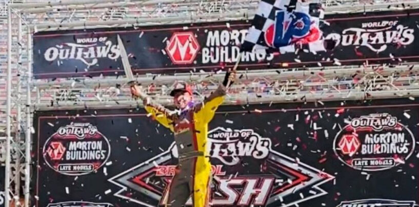 Moran And Strickler Power To Feature Wins In The World Of Outlaws Bristol Bash Sunday At Bristol Motor Speedway