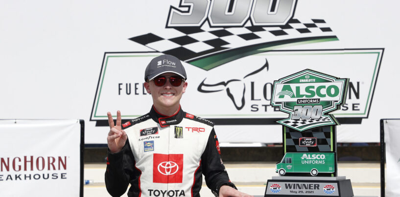 Ty Gibbs Wins At Charlotte For Second NASCAR Xfinity Triumph