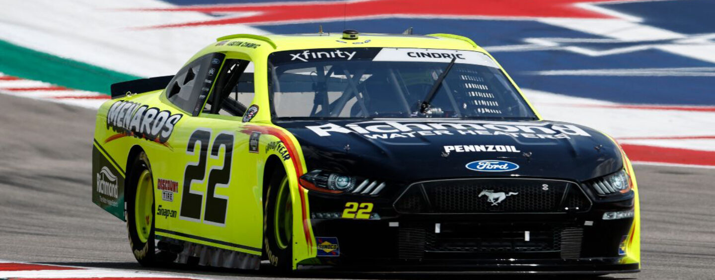 Austin Cindric Quickest In Xfinity Series Practice; Zane Smith Leads Camping World Truck Series Session Friday At Circuit Of The Americas