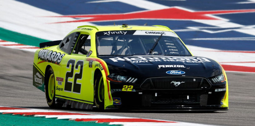 Austin Cindric Quickest In Xfinity Series Practice; Zane Smith Leads Camping World Truck Series Session Friday At Circuit Of The Americas