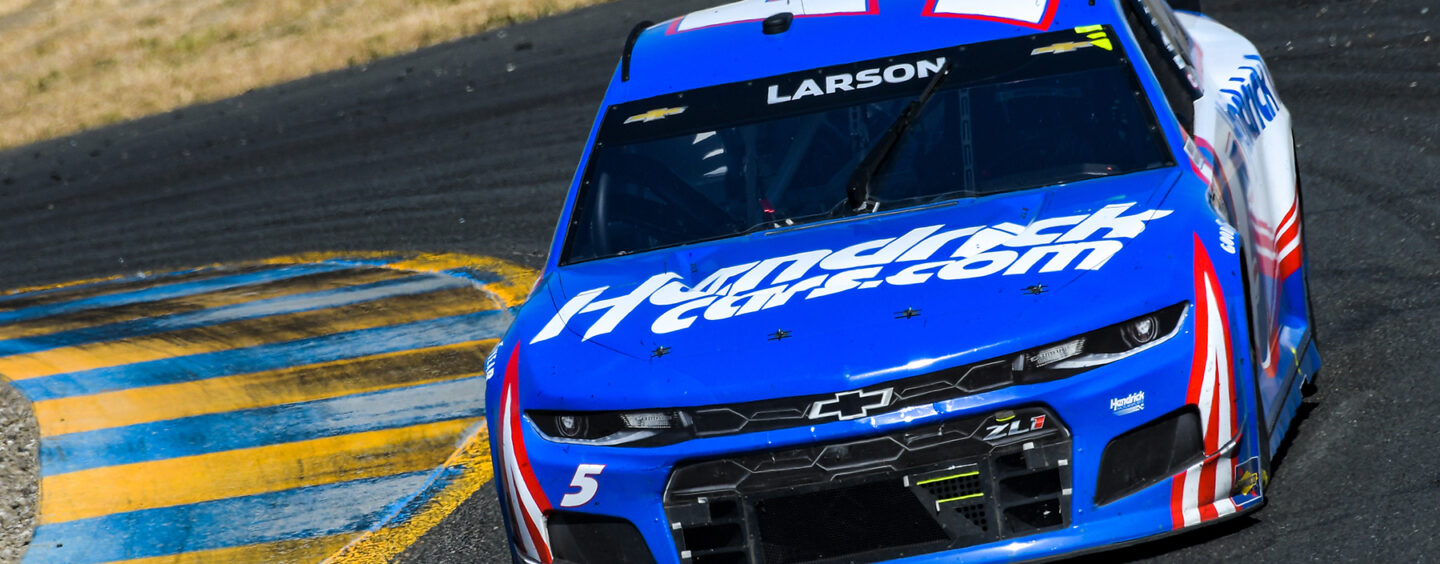 Kyle Larson Races To Dominating Victory At Toyota/Save Mart 350 Sunday At Sonoma Raceway