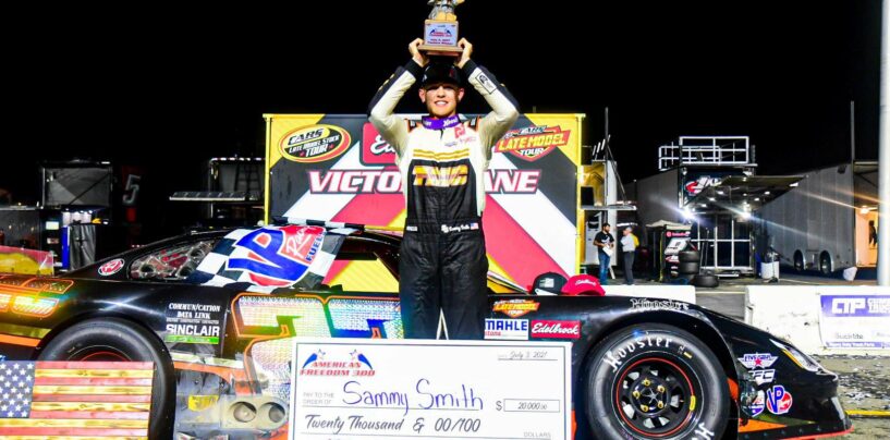 Sammy Smith Celebrates Fourth Of July Weekend With CARS Tour $20,000 Win At Jennerstown