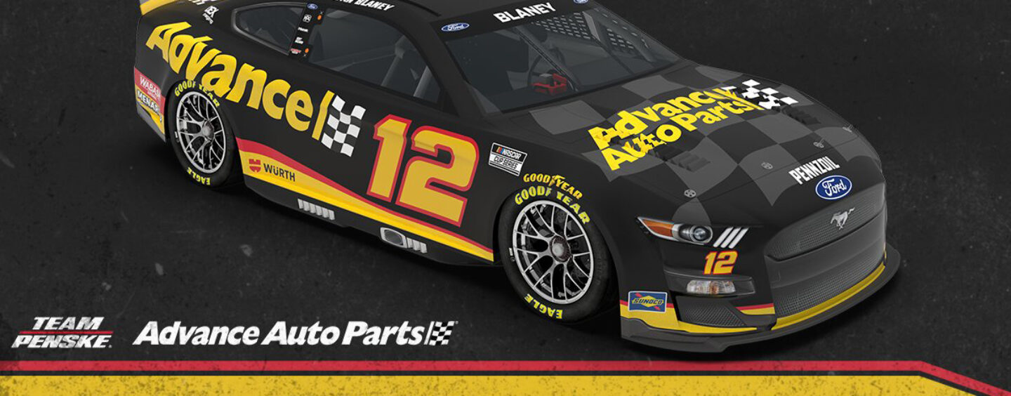 Advance Auto Parts, Team Penske To Feature NASCAR’s Home Tracks On No. 12 Ford