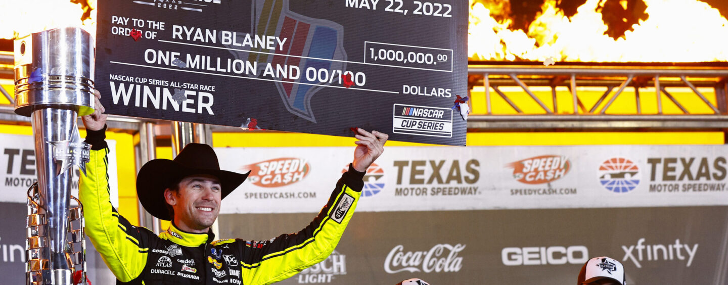 Blaney Nets NASCAR All-Star Race And $1 Million Prize In Overtime