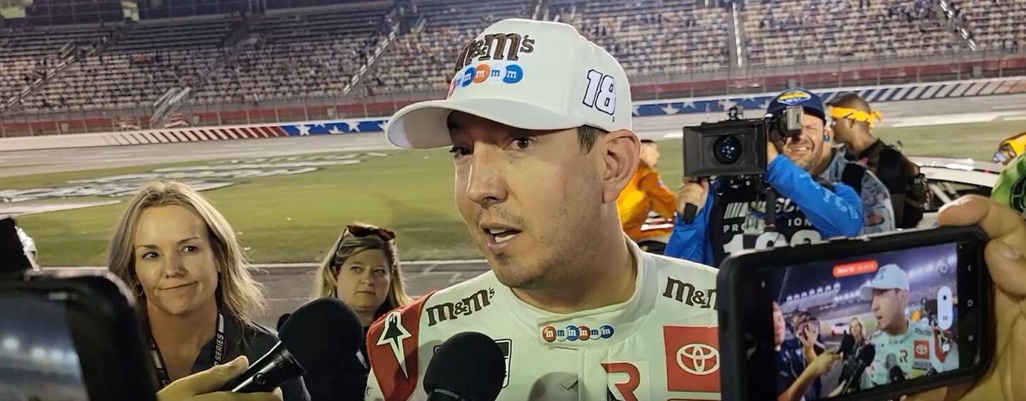 Kyle Busch On Second In Coca-Cola 600: We Gave It Everything We Had There
