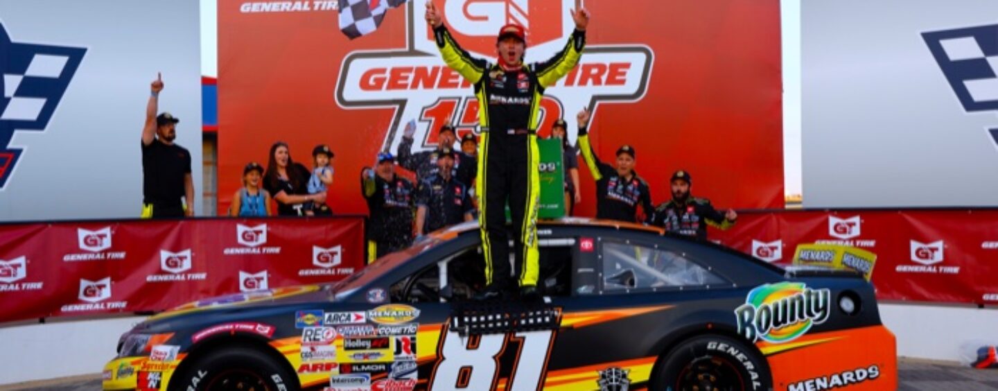 Jones Turns Up The Heat, Claims General Tire 150 Victory