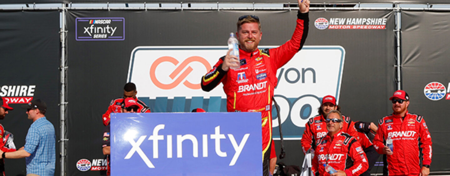 Allgaier Escapes Carnage-Filled Crayon 200 To Claim Victory