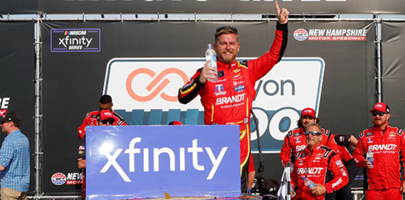 Allgaier Escapes Carnage-Filled Crayon 200 To Claim Victory