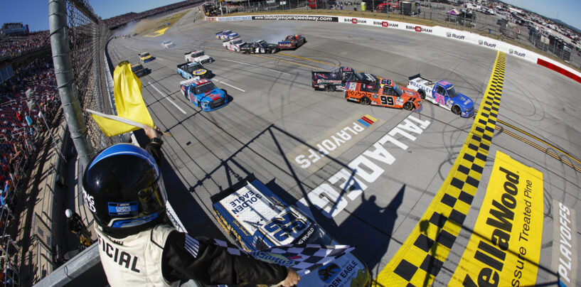 Matt DiBenedetto Wins At Talladega, His First Career NASCAR National Series Win