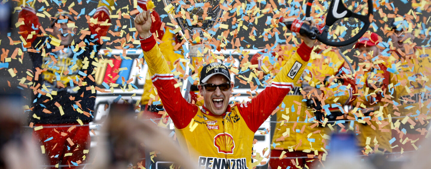 Joey Logano Dominates At Phoenix For Second NASCAR Cup Title