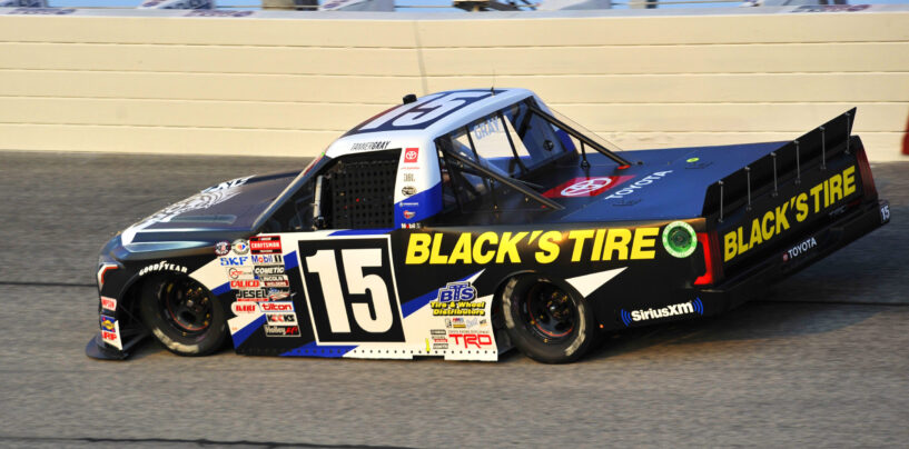 VIDEO: Tanner Gray Earns Darlington Best In Front Of Black Tire’s Home Fans