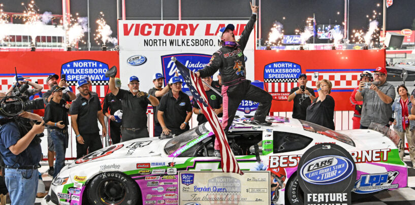 Brenden “Butterbean” Queen Puts On Clutch Performance To Win At North Wilkesboro Speedway