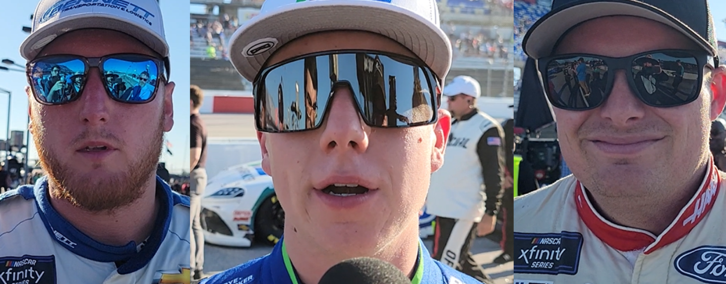 VIDEO: Top NASCAR Xfinity Series Drivers React to Darlington Finishes