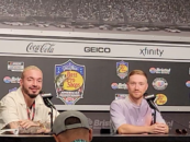 VIDEO: J Balvin Attends His First NASCAR Race At Bristol Motor Speedway