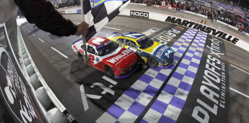 Justin Allgaier Prevails In Chaotic Martinsville Finish To Advance To Championship 4