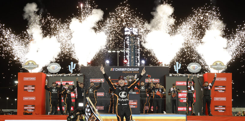 Eckes Wins Thrilling CRAFTSMAN Truck Race At Phoenix, Rhodes Banks Second Career Championship