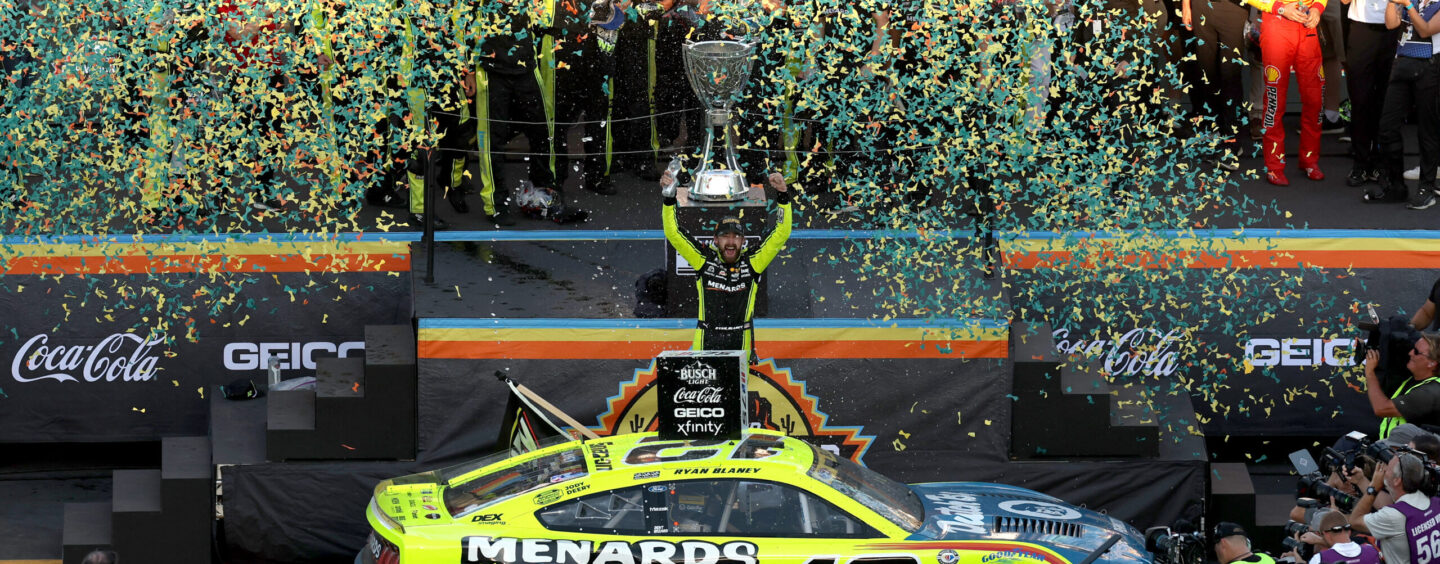Ryan Blaney Tops Championship 4 At Phoenix To Win First NASCAR Cup Title