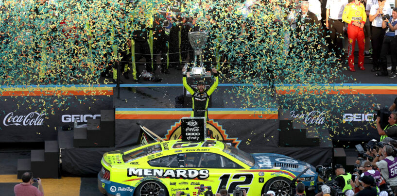 Ryan Blaney Tops Championship 4 At Phoenix To Win First NASCAR Cup Title
