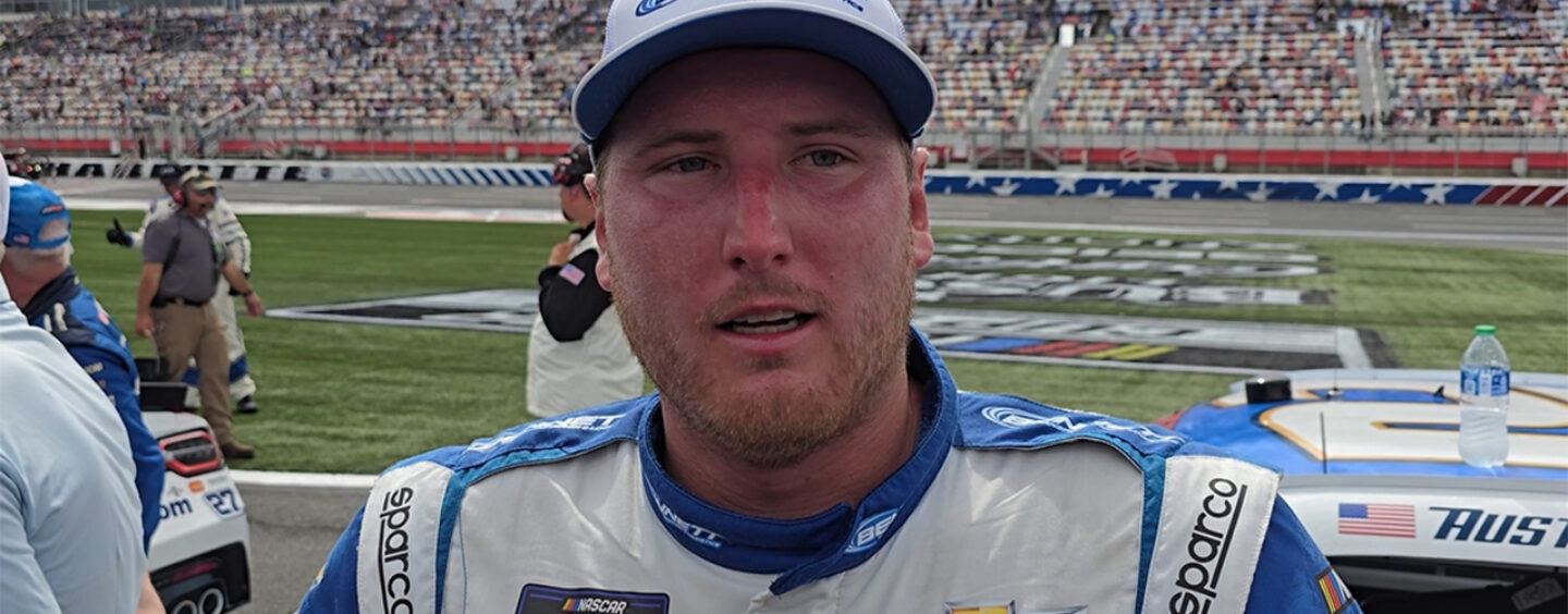 VIDEO: Austin Hill Apologizes For Crashing Cole Custer At Charlotte On Backstretch