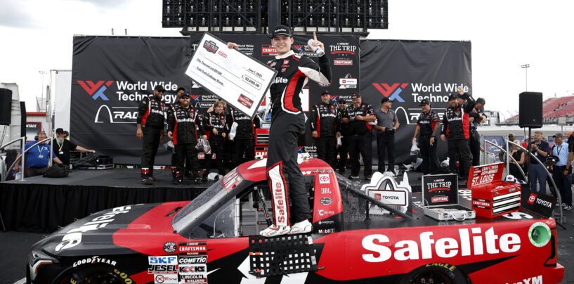 Corey Heim Rebounds With Timely NASCAR Truck Win At World Wide Technology Raceway