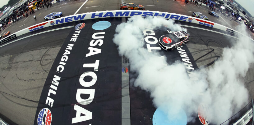 Christopher Bell Prevails In Wet Conditions To Win At New Hampshire Motor Speedway