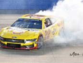 Joey Logano Goes The Distance To Win At Nashville And To Punch Ticket To Playoffs