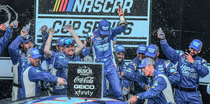Kyle Larson Gets Redemption At Indy With Brickyard 400 Overtime Victory