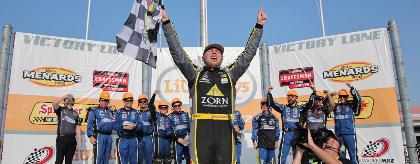 Layne Riggs Captures First Truck Series Win At Milwaukee Mile