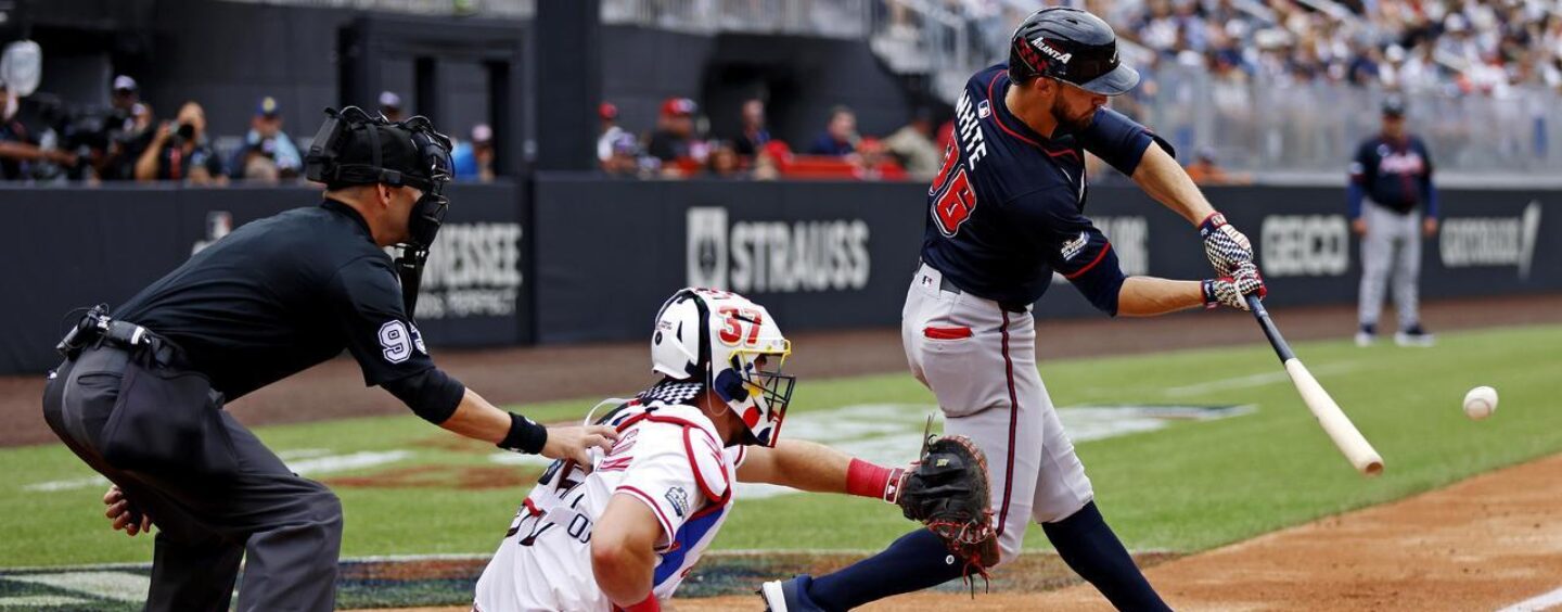 Braves Defeat Reds 4-2 In Historic MLB Speedway Classic At Bristol Motor Speedway
