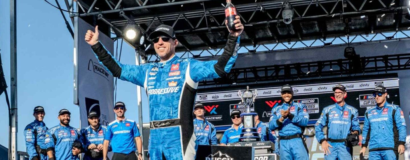 Denny Hamlin Earns 59th NASCAR Cup Series Win At World Wide Technology Raceway