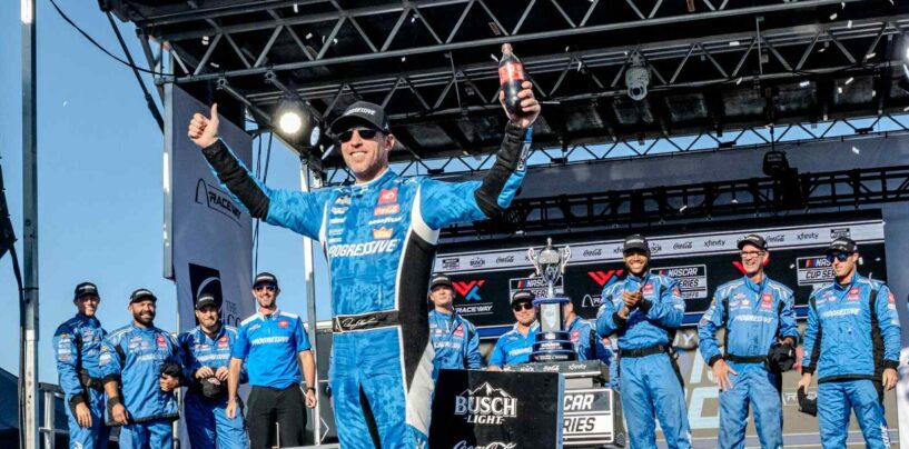 Denny Hamlin Earns 59th NASCAR Cup Series Win At World Wide Technology Raceway