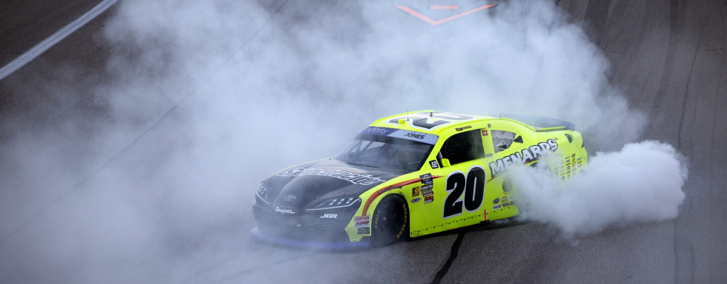 Brandon Jones Advances In Playoffs With NASCAR Xfinity Win At Kansas