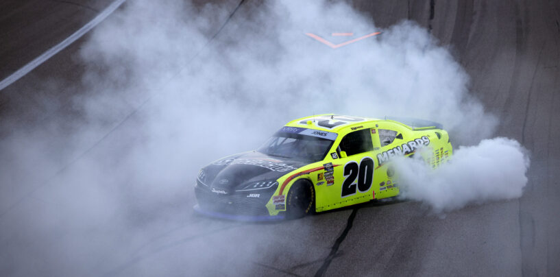 Brandon Jones Advances In Playoffs With NASCAR Xfinity Win At Kansas