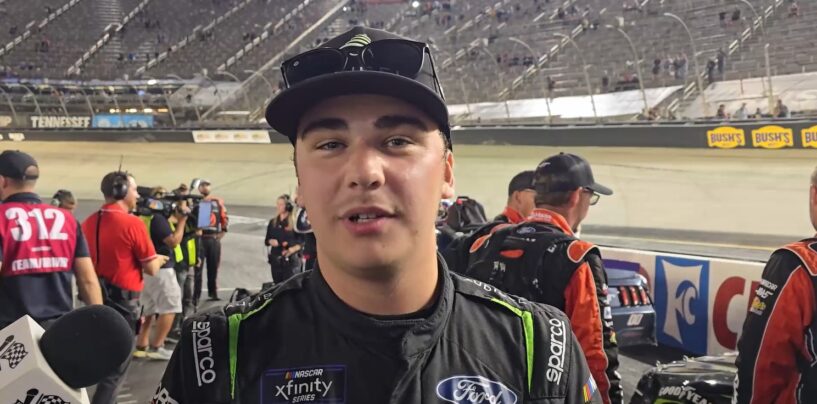 VIDEO: Sam Mayer Proud Of Third-Place Effort At Bristol Motor Speedway