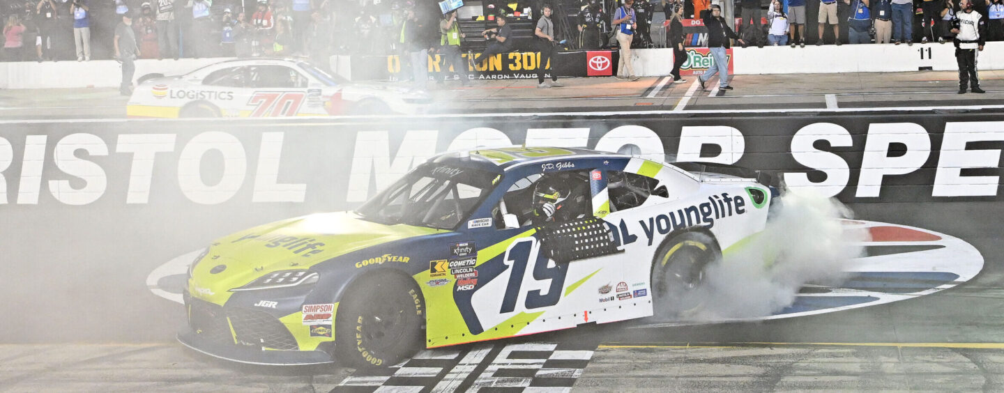 Aric Almirola Earns Emotional Victory At Bristol Motor Speedway