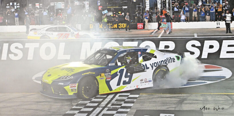 Aric Almirola Earns Emotional Victory At Bristol Motor Speedway
