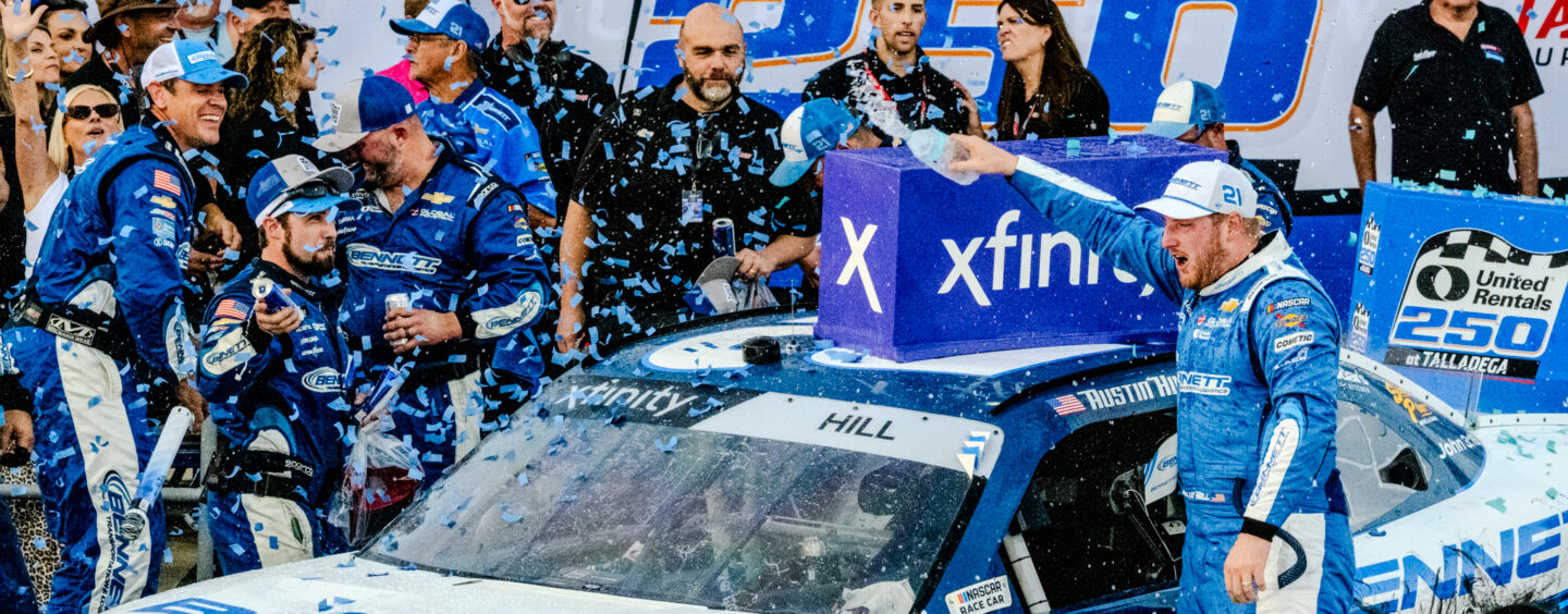 Austin Hill Wins At Talladega; Zilisch And Allgaier Clinch Spot In Championship Four