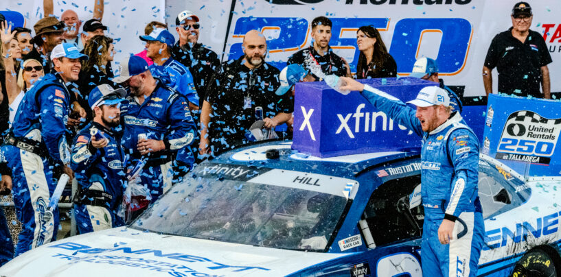 Austin Hill Wins At Talladega; Zilisch And Allgaier Clinch Spot In Championship Four
